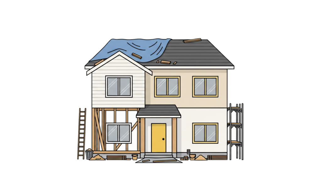 Maison en rénovation : chantier idéal pour prévoir le pré-câblage réseau RJ45 et les besoins multimédia.