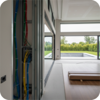 Installation de câblage RJ45 pour réseau Internet stable dans une maison à Grimaud.