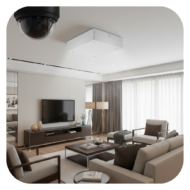 Sécurité complète avec alarme vidéosurveillance et générateur de brouillard