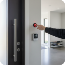 Déclenchement manuel du générateur de brouillard via télécommande ou bouton