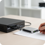 Mise en place de sauvegarde 3-2-1 sur NAS avec disque externe chiffré dans le Var.